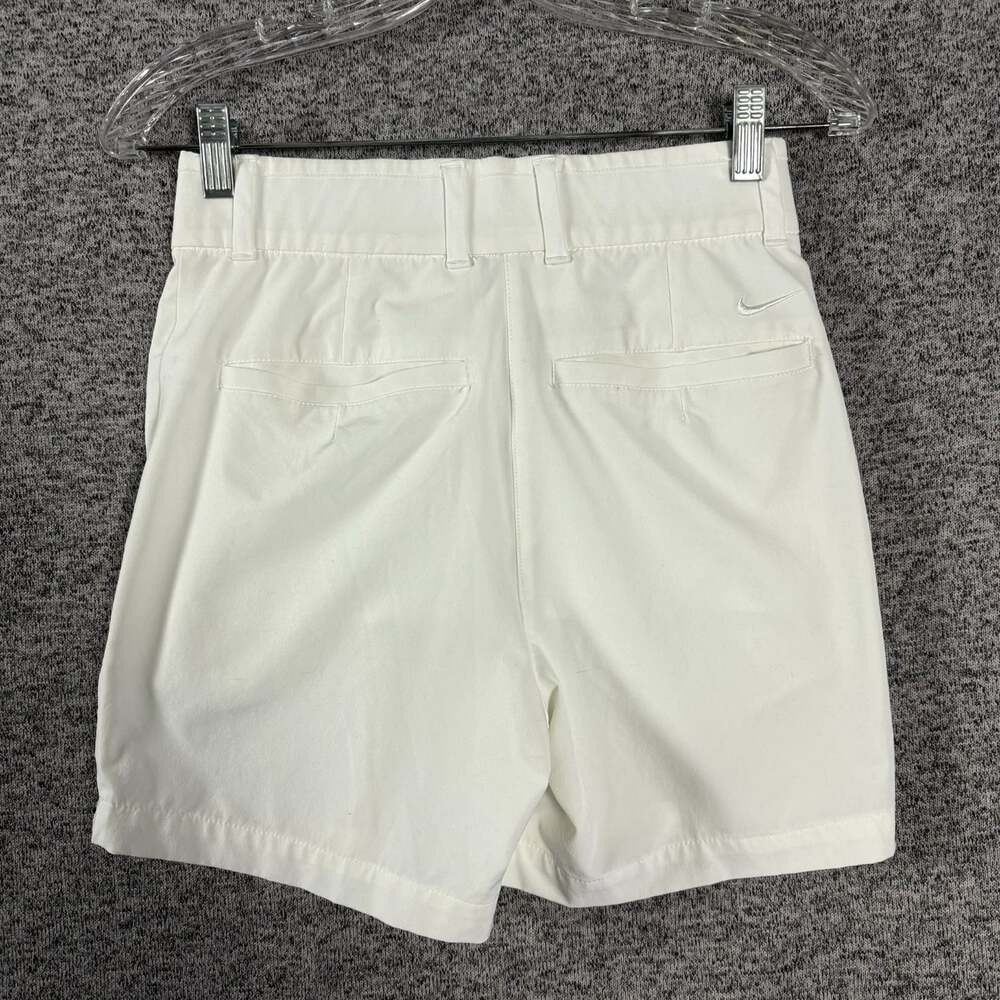 Nike Dri-Fit Women's Size XS White Polyester Victory 5" Golf Shorts - Picture 2 of 11